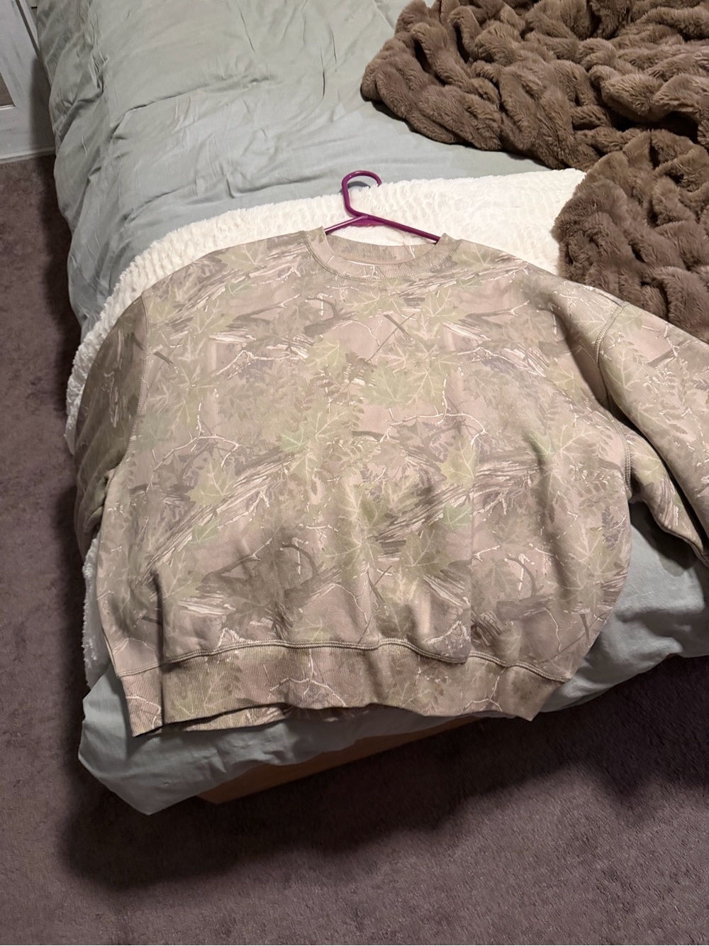 PacSun camo Crewneck Sweatshirt